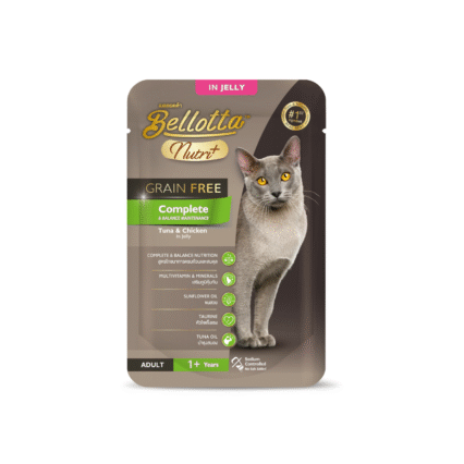 Bellotta Nutriplus Grain Free Pouch Complete Balanced Nutrition 65g (Pack of 12)