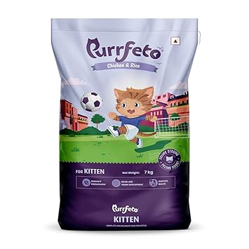 Purrfecto Chicken & Rice Adult Kitten Dry Food