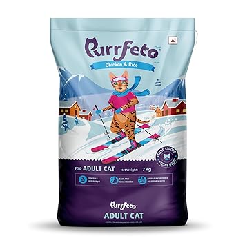 Purrfecto Chicken & Rice Adult Cat Dry Food