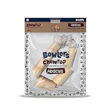 Bowlers Dog Treats Chewrope Abacus| for Large & Giant Breeds. 350g