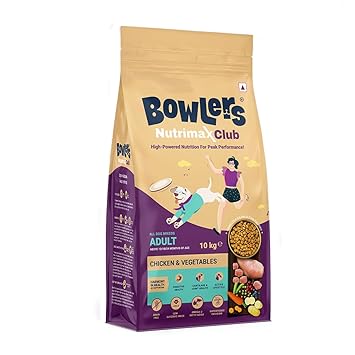 Bowlers Nutrimax Club Grain Free Adult Dry Dog Food | Chicken & Vegetables