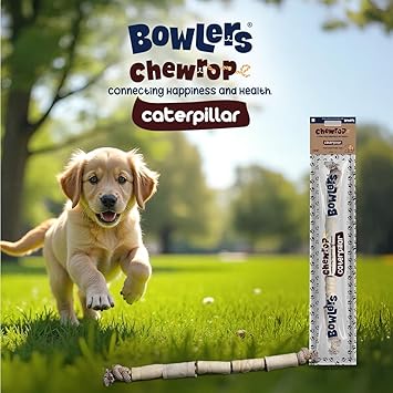 Bowlers Dog Treats Chewrope Caterpillar| for Small & Medium Breeds & Puppies, 150g - Image 6