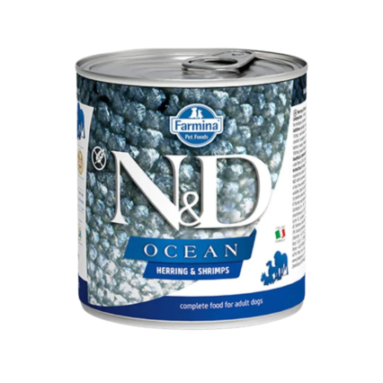 N&D Ocean Herring & Shrimp Adult Mini, Dog Wet Food, 285g
