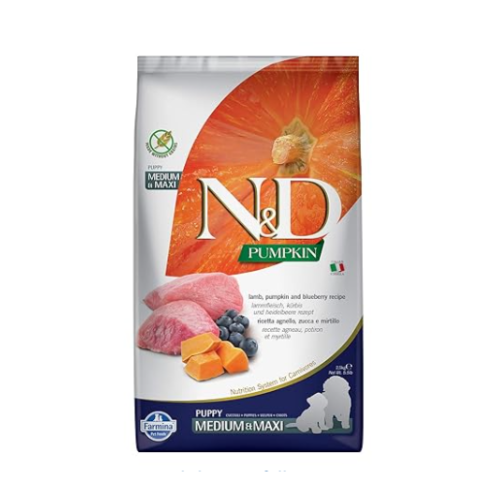 N&D Pumpkin Lamb Puppy Medium/Maxi Dry Dog Food