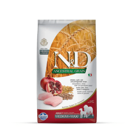 N&D ANCESTRAL Chicken Senior Adult Medium/ Maxi Dry Dog Food