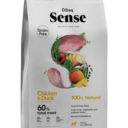 Dibaq Sense Chicken & Duck 60% Total Meat Dog Food