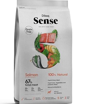 Dibaq Sense Adult Salmon 67% Total Meat Dog Food