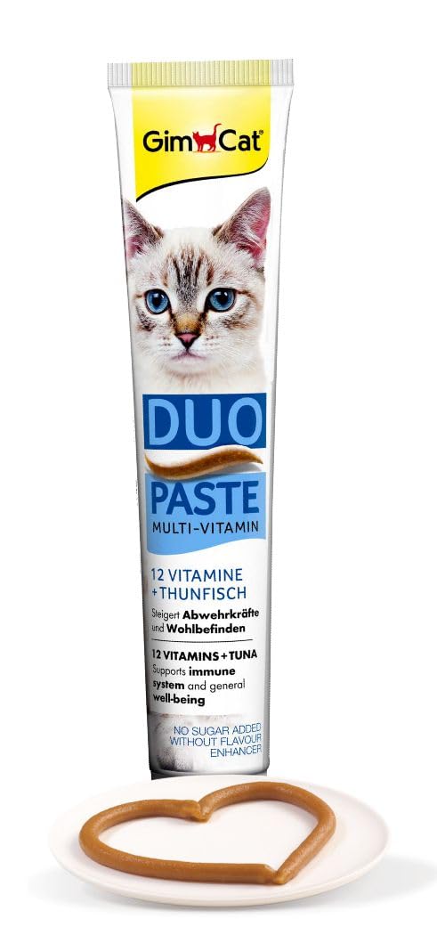 GimCat Duo-Paste Multi-Vitamin Tuna for Cats, 50g