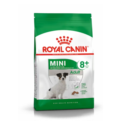 Royal Canin Mini Adult 8+ Dry Food For Dog, 4KG