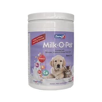 Milk-O-Pet Powder, 400g | Puppy & Kitten Weaning Formula