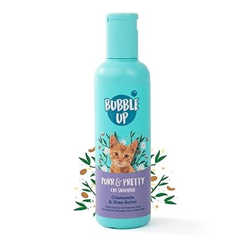 Bubble Up Cat Shampoo Chamomile & Shea Butter, 200ml for Cats