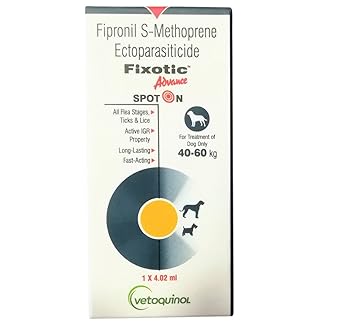 Vetoquinol Fixotic Advance Spot On 2.68 ml for Dogs 40-60 kg