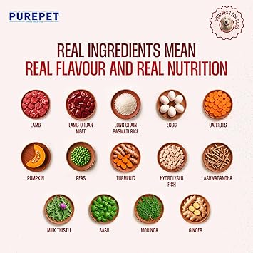 Purepet Fresh Dog Food Mutton Biryani, for Adult & Puppy, 300gm (Pack of 2) - Image 5