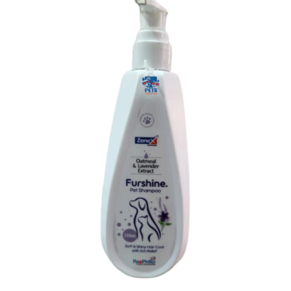 Zenex Furshine Pet Shampoo Oatmeal and Lavender for Dogs and Cats