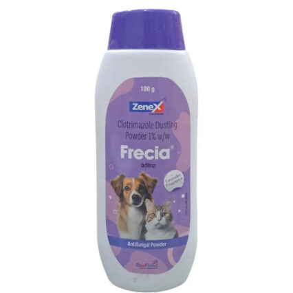 Zenex Frecia Powder (Clotrimazole Dusting Powder) for Cats and Dogs