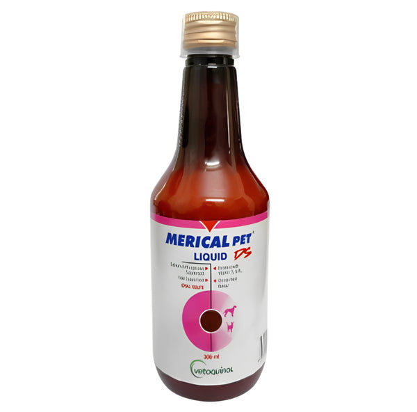 Vetoquinol Merical Pet Liquid DS Supplement for Dogs and Cats, 300 ml