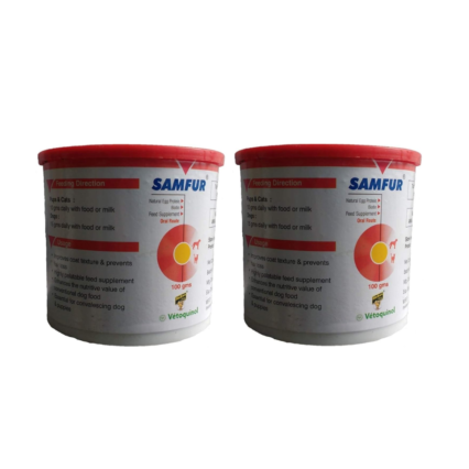 Vetoquinol Samfur Feed Supplement - 100 gm (Pack of 2)