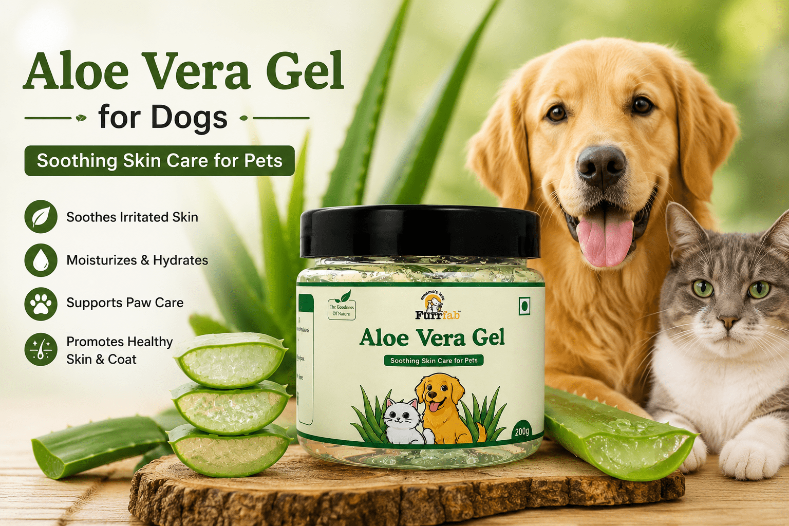 Furrfab Aloe Vera Gel